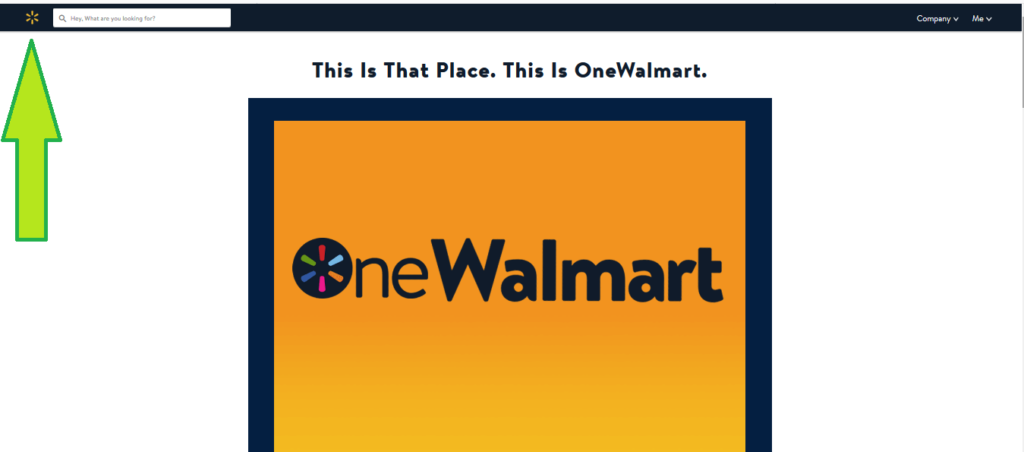 onewalmart login